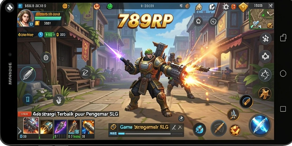 Tampilan gameplay SLG yang mendalam dan strategis dalam 789RP.