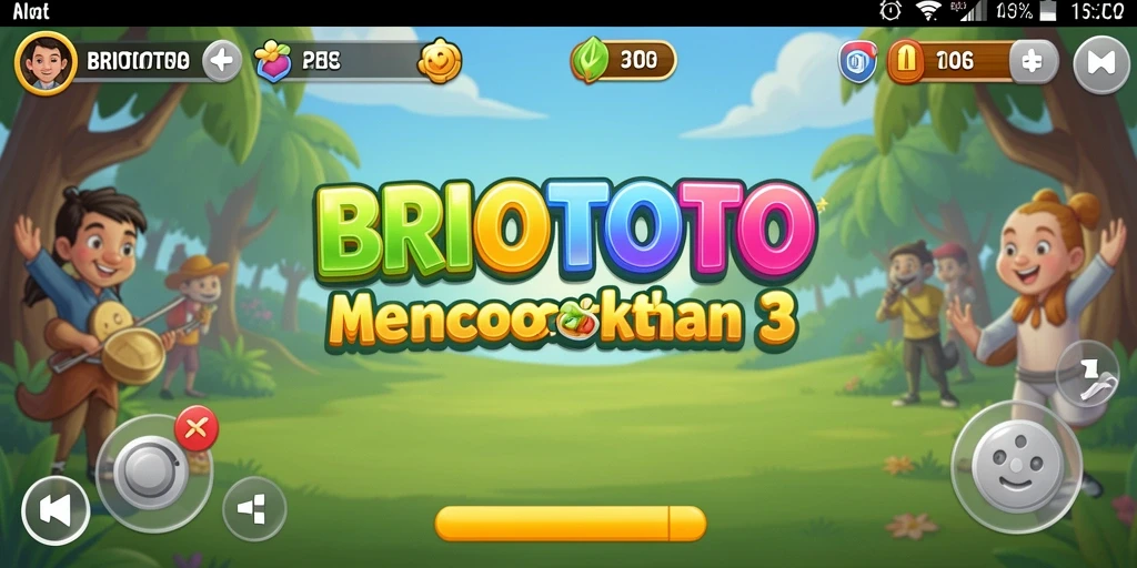 Gameplay menarik BRIOTOTO yang menantang dan seru.