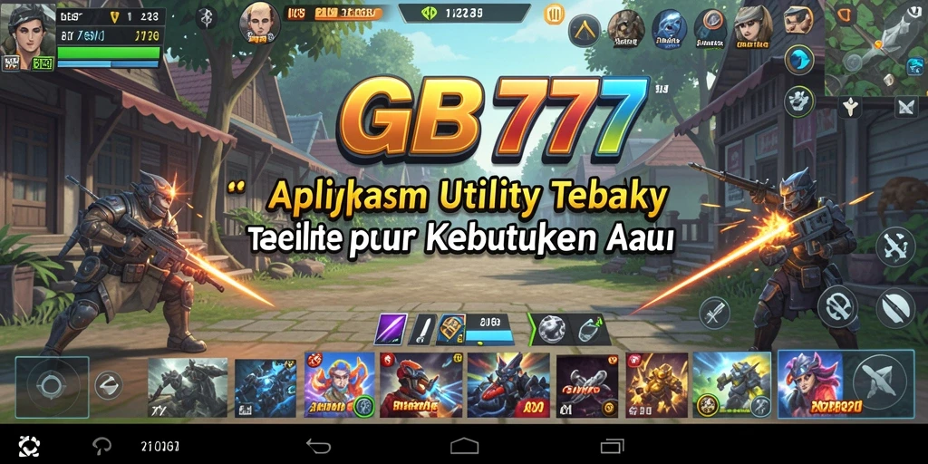 Tampilan antarmuka GB777 yang sederhana dan efektif.
