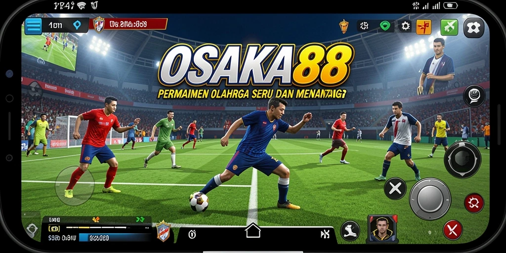 Tampilan gameplay OSAKA88 yang mengasyikkan dalam olahraga kompetitif.