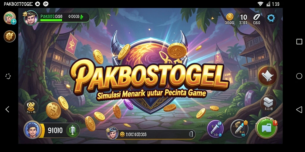 Tampilan gameplay PAKBOSTOGEL yang menarik dan interaktif.